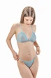 Комплект женский бюстгальтер с мягкой чашкой и стринги из сеточки Felisiya Lingerie Тиффани 2004+221-054с M - изображение 9