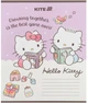 Набір шкільних зошитів Kite Hello Kitty 12 аркушів у косу лінію 25 шт (HK25-235-1) - зображення 8