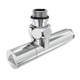 Кран для рушникосушарки кутовий Laris 1/2" - 1/2" Подовжений 2шт (ZZ-5101) - зображення 1