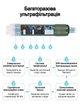Туристичний Фільтр Для Води PACOONE до 4000 л Портативний Міні Фільтр Для Кемпінгу з Мішком Хаки (TF101DV) - изображение 6
