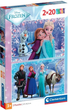 Puzzle Clementoni Super Kolor Disney Frozen 2 x 20 elementów 24825 (8005125248254) - obraz 1