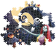 Puzzle Clementoni Disney Nightmare Before Christmas 1000 elementów 37060 (8005125370603) - obraz 3