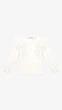 Блуза трикотажная для девочки Aura Style 860 140 см Молочный shop (2000999197673) - изображение 1