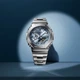 Мужские наручные часы Casio G-Shock GM-2110D-2AER Серебристые\Голубой циферблат - изображение 8