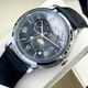 Мужские наручные часы Механика с Автоподзаводом Orient RA-AK0806L30B Серебристые\Синий циферблат\Синий ремешок - изображение 6