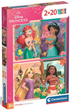 Puzzle Clementoni Super Kolor Disney Princess 2 x 20 elementów 24092 (8005125240920) - obraz 1