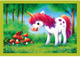 Puzzle Clementoni Super Kolor A Day with Unicorns 4 in 1 21740 (8005125217403) - obraz 5