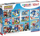 Puzzle Clementoni Super Kolor Sonic The Hedgehog 10 in 1 80508 (8005125805082) - obraz 1