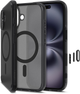 Etui Spigen Ultra Hybrid "T" MagSafe na Apple iPhone 16e Transparent-Black (8809971239059) - obraz 2