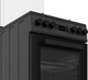 Плита Beko FSM52334DAO комби, 60л, 50x60см, дисплей, конвекция, чугун, черный - изображение 3