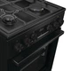 Плита Gorenje GK5C42BF комби, 70л, 50x60см, дисплей, чугун, черный - изображение 6
