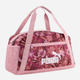 Torba sportowa materialowa duża Puma Phase Aop Extra Small Sports Bag 9132606 Bordowa (4069157874618) - obraz 1