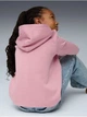 Подростковое теплое худи на флисе для девочки Puma Ess No. 1 Logo Hoodie Fl G 68489665 152 см Розовое (4069157720243) - изображение 2