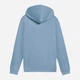 Детское теплое худи на флисе для девочки Puma Ess No. 1 Logo Hoodie Fl G 68489634 128 см Голубое (4069157720175) - изображение 5