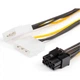 Кабель живлення Video power 8pin to 2molex Atcom (8604) (188281) - зображення 1