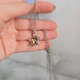 Кулон Ленивец с сердечком на цепочке - изображение 9
