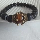 Браслет із каменю Корона з тигровим оком - зображення 9