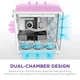 Корпус NZXT H9 Flow Tempered Glass без БП White (CM-H92FW-01) - изображение 2