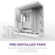 Корпус NZXT H9 Flow Tempered Glass без БП White (CM-H92FW-01) - изображение 8