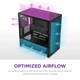 Корпус NZXT H3 Flow Tempered Glass без БП Black (CC-H31FB-01) - изображение 3