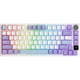 Клавіатура Ajazz AK820 Pro Gift Switch Purple RGB USB/Wireless/Bluetooth UA Purple (AK820PRO-G-PWB) - зображення 8
