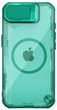 Etui Nillkin Iceblade Prop Magnetic z oslona na aparat i podstawka na Apple iPhone 16e Green (6902048296374) - obraz 1