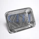 64L Контейнер з фольги прямокутний 960мл (верх 218*153*40мм) (100шт) Ціна за контейнер, кришки продаються окремо - зображення 3
