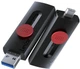Флеш память USB Lexar JumpDrive D300 Dual 256GB USB 3.2 Gen2x2 Black/Red (LJDD300256G-BNBN) - изображение 3