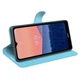 Классический чехол-книжка Deexe Book Type для Nokia C21 - Blue - изображение 3