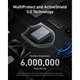 Зарядное устройство Anker GaNPrime 200W 4xUSB-C PD + 2xUSB-A Black (A2683341) - изображение 3