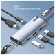 Порт-репликатор ColorWay Docking Station USB-C 6-в-1 Type C PD 100W/USB3.0х3/HDMI 4К/RJ45 (CW-HUB02) - изображение 10