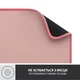 Коврик для мышки Logitech Desk Mat Studio Series Darker Rose (956-000053) - изображение 7