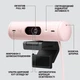 Веб-камера Logitech Brio 500 Rose (960-001421) - зображення 6