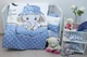 Комплект постельного белья в кроватку Tag Tekstil Sweet sleeper blue для новорожденных Слонёнок (голубой) - изображение 1