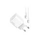 Зарядний пристрій ColorWay GaN Mini 30W PD Port PPS USB-C white + cable Type-C (CW-CHS054PDC-WT) - зображення 2