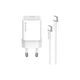 Зарядний пристрій ColorWay GaN Mini 30W PD Port PPS USB-C white + cable Type-C (CW-CHS054PDC-WT) - зображення 4