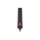 Мережевий фільтр живлення REAL-EL RS-PROTECT M 10m, black (EL122300037) - изображение 3