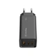Зарядное устройство ColorWay GaN3 Pro Power Delivery (USB-A + 2 USB TYPE-C) (65W) (CW-CHS039PD-BK) - изображение 7