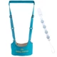 Детские вожжи Walking Assistant Moby Baby и Силиконовый держатель для соски Бусины Голубой n-13093 - изображение 1