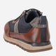 Sneakersy męskie skórzane Rieker B0507-24 45 (10.5UK) Brązowe (4061811556632) - obraz 4