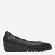 Baleriny damskie skórzane Rieker L5360-00 41 (7.5UK) Czarne (4061811487943) - obraz 1