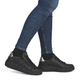 Sneakersy damskie na platformie Rieker W2605-02 38 (5UK) Czarne (4061811595235) - obraz 2