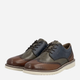 Buty derby męskie skórzane Rieker 04504-90 46 (11UK) Brązowe (4061811479894) - obraz 3