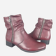 Botki damskie skórzane Rieker 78656-35 36 (3.5UK) Czerwone (4061811456970) - obraz 6