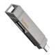 Флешка 2в1 USB 3.2 + Type-C 256GB HOCO UD15 Металево-сірий - зображення 4