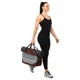 Сумка для йоги Yoga bag KINDFOLK (розмір 19х50х33см, поліестер, бавовна, сірий-синій) (FI-8366-3) - зображення 3