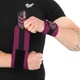 Бинти кистьові для жиму (2шт) STRONG WRIST WRAPS EZOUS C-07 (PVC, PL, латекс, р-р 56х8см, вага уп. 155гр, чорний-фіолетовий) (C-07_Чорно-фіолетовий) - изображение 2