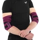 Бинти кистьові для жиму (2шт) STRONG WRIST WRAPS EZOUS C-07 (PVC, PL, латекс, р-р 56х8см, вага уп. 155гр, чорний-фіолетовий) (C-07_Чорно-фіолетовий) - изображение 4