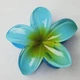 Шпилька для волосся Hawaiian flower Крабик затискач Гавайська квітка Fashion Jewelry Набір з 3 штук Blue Синій - зображення 2
