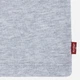 Подростковая укороченная футболка для девочки Levi`s 582008685 140 см Серая (1159838178) - изображение 6